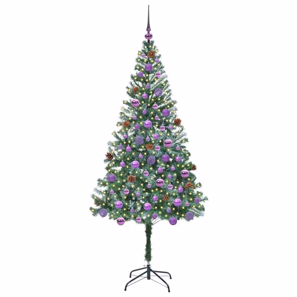Berkfield Home Artificial Green Christmas Tree with Stand, Height: 180 cm – 3