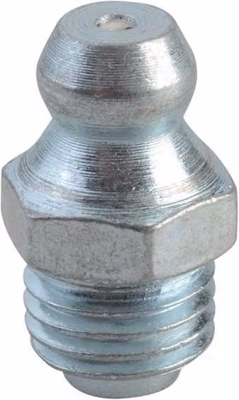 Lumatic Straight Hydraulic Nipples in Stainless Steel and Zinc Silver – 1