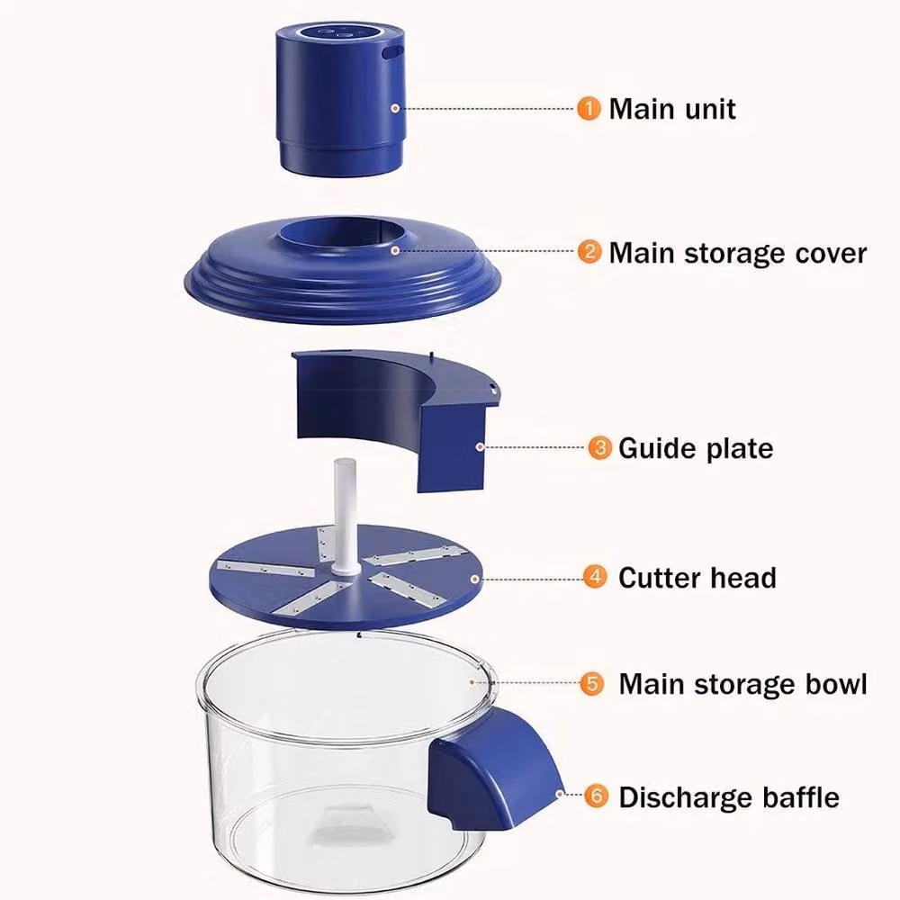 EONLION Electric Grape and Garlic Peeler Machine in Blue – 6