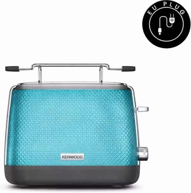 Kenwood Mesmerine 2 Slot Toaster 980W in Blue and Turquoise