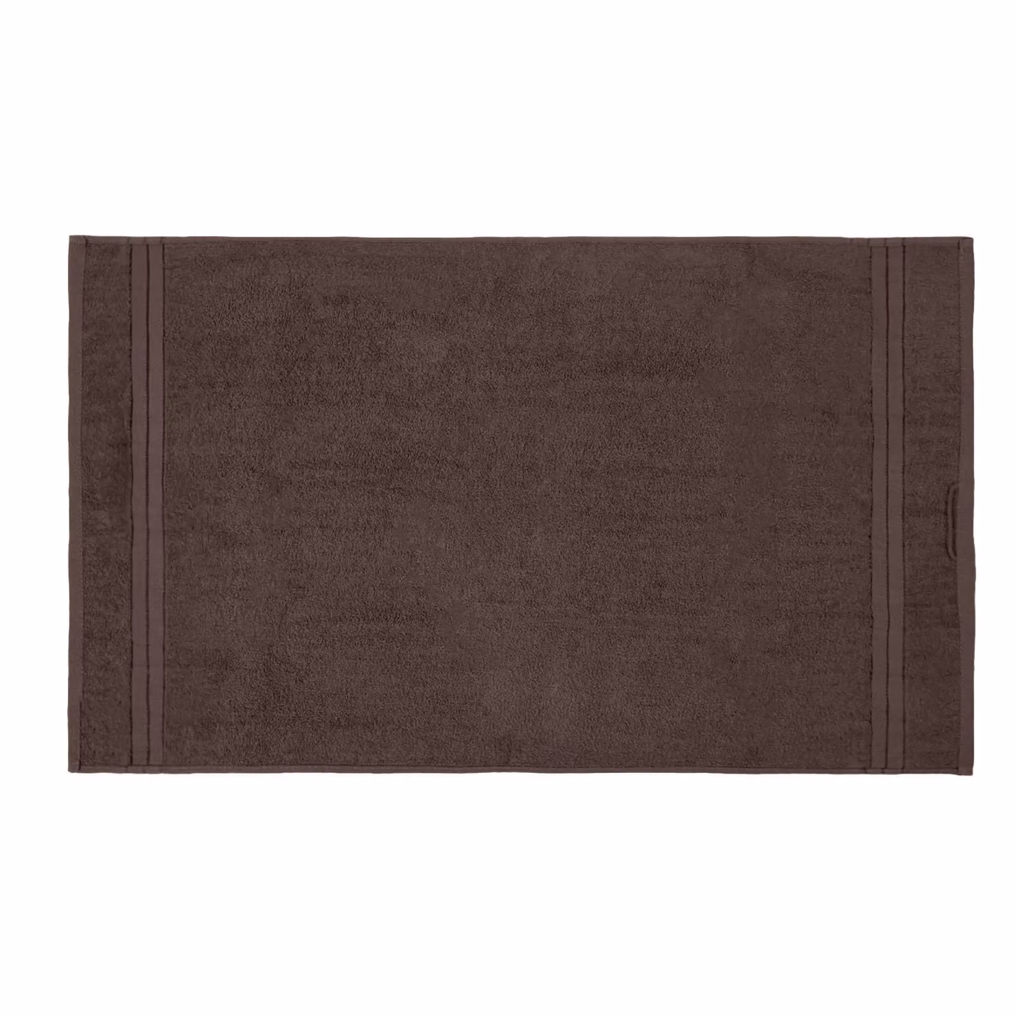 OHS 4 Pack of Fluffy 100% Cotton Bathroom Hand Towels in Brown – 3