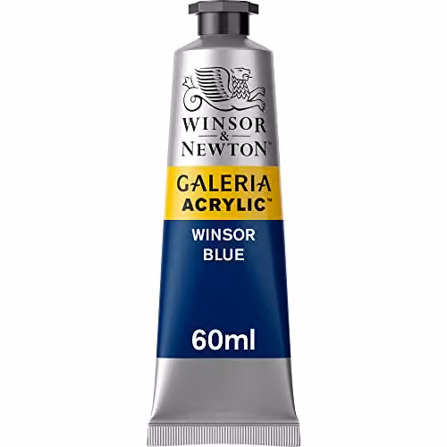 Winsor & Newton Galeria Professional Acrylic Paint, Blue, 60ml – 2