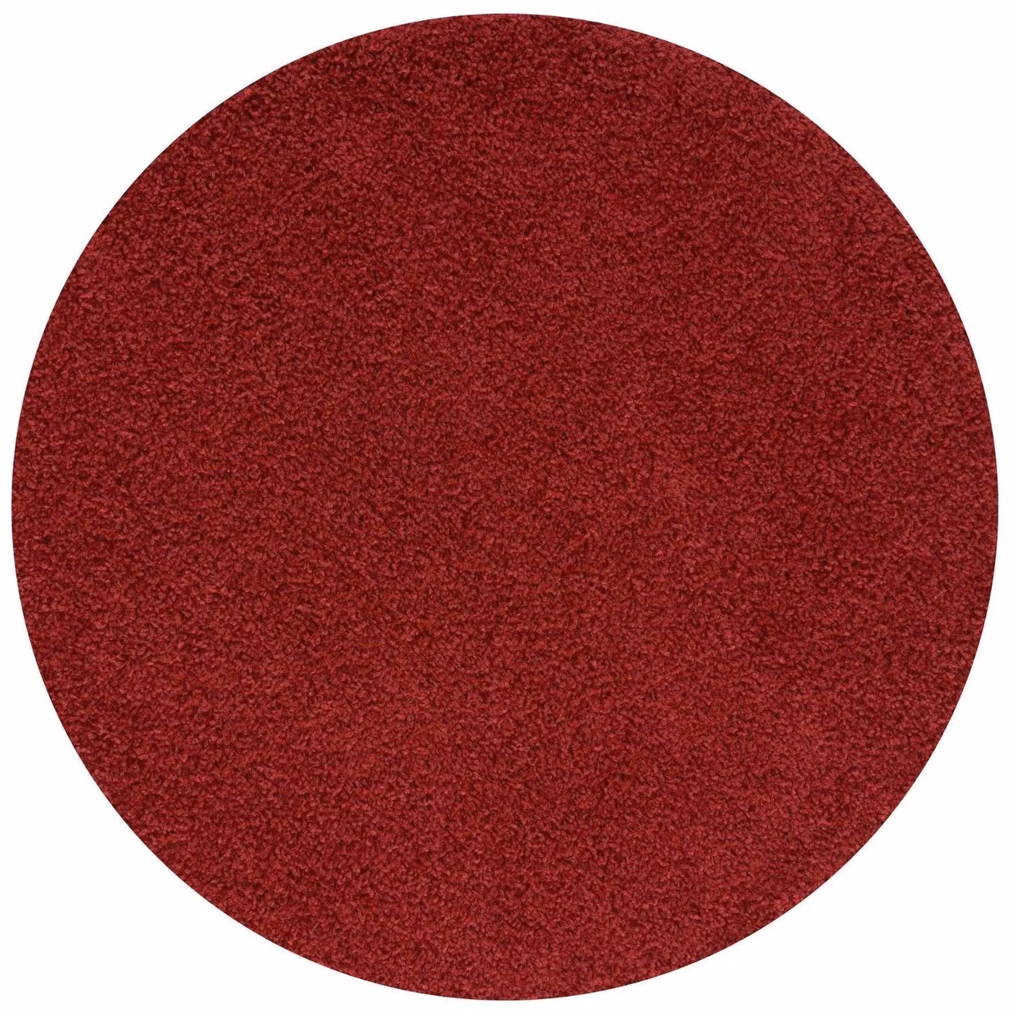 THE RUGS Soft Plain High Pile Shaggy Rectangular Rug in Red, W/D: 60 x 110 cm – 6