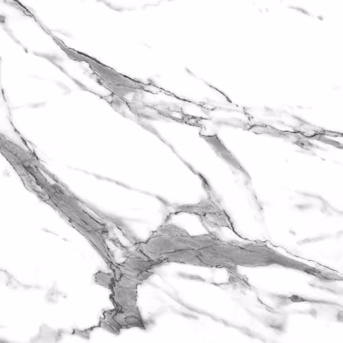 Bushboard White Marble Look Aluminium Kitchen Splashback Panel, W: 600 mm, H: 800 mm – 2