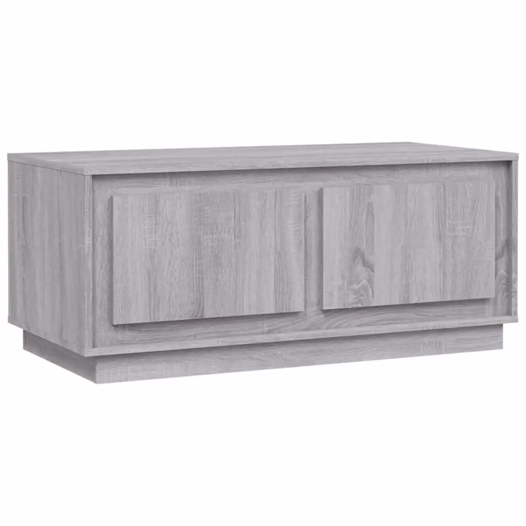 Berkfield Home Grey Sonoma Coffee Table in Engineered Wood, W: 102 cm, D: 50 cm, H: 44 cm – 1