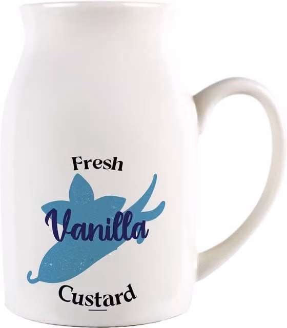 Purely Home Ceramic Serving Jug in Blue and White
