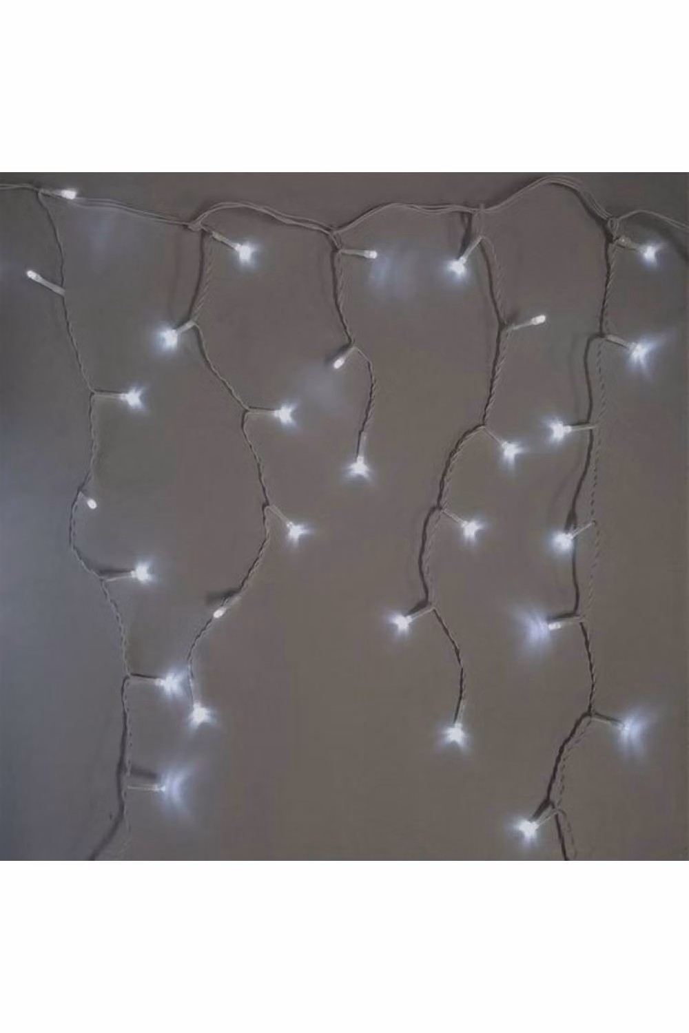 KDMD 480 LED Icicle Lights with Fast and Slow Functions in Grey and White – 2