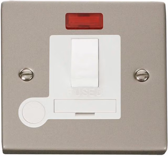 SE HOME White Surface Mounted Socket with Plate