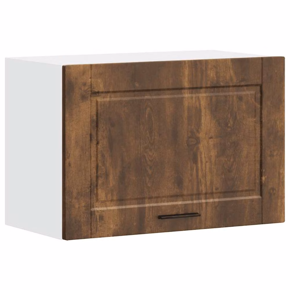 Berkfield Home Porto Smoked Oak Kitchen Wall Cabinet in Brown, W/D/H: 60 x 40 x 31 cm – 2