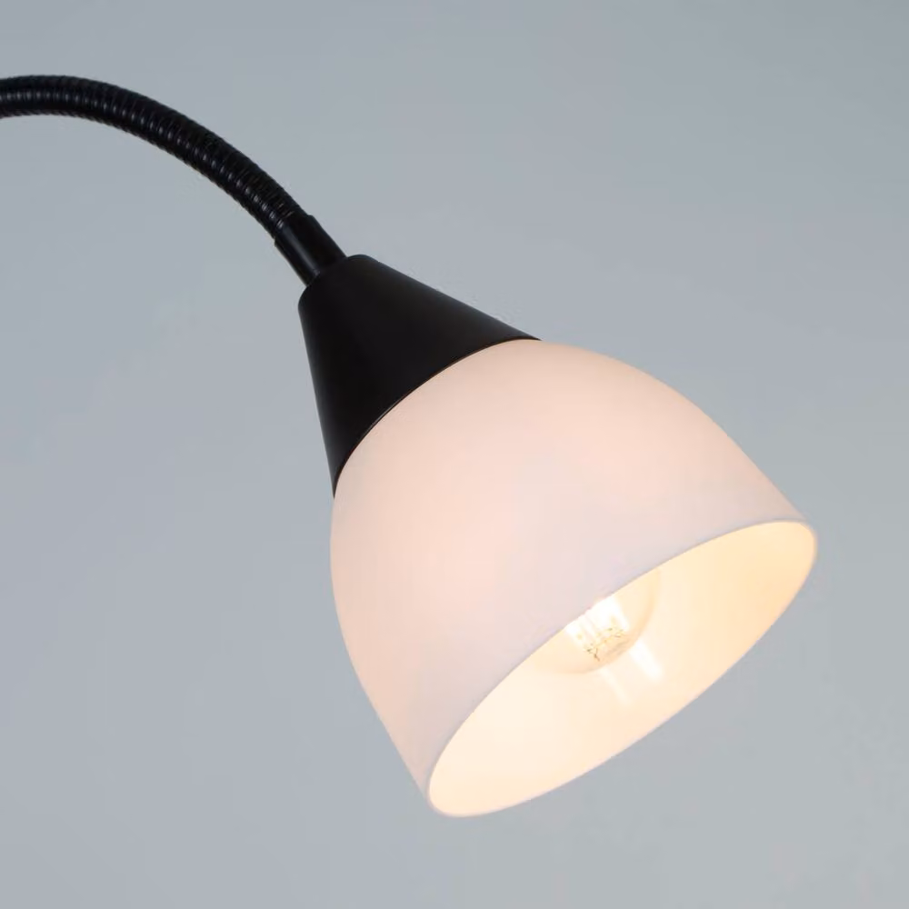 Lighting Collection Black Mother & Child Adjustable Floor Lamp – 3