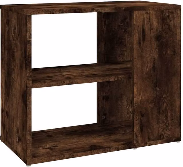 Berkfield Home Side Cabinet in Smoked Oak Brown, W/D/H: 60 x 30 x 50 cm – 1