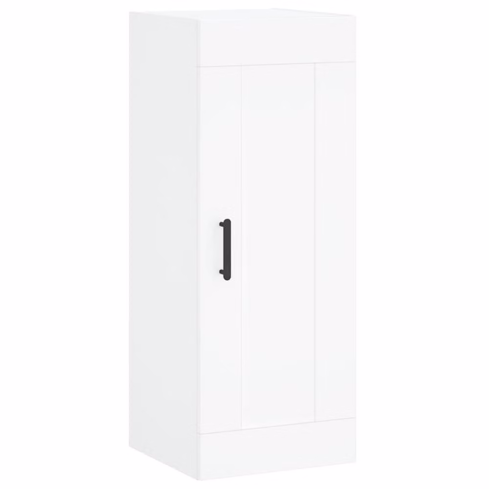 Berkfield Home Wall Mounted Cabinet in White, W/D/H: 34.5 x 34 x 90 cm – 3
