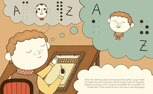 Little People, BIG DREAMS: Louis Braille (133) Multicolour Quarto Book – 5