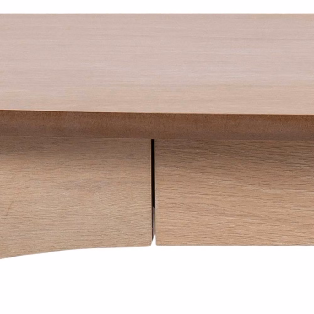 Wyld Haus Milan Oak Veneer Writing Desk in Natural – 3