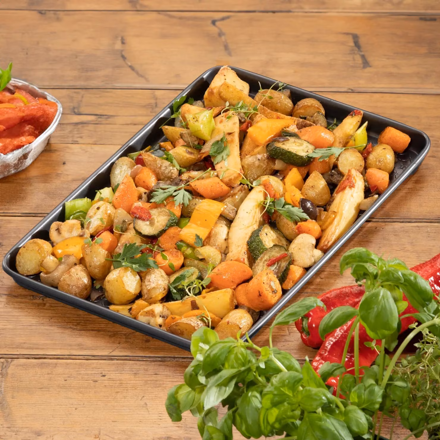 Hairy Bikers Non-Stick Carbon Steel Rectangular Baking Sheet, Black, W: 45 cm, D: 30 cm – 2