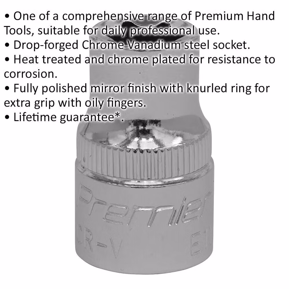 Loops E11 TRX Star Socket Bit 3/8 inch Square Drive Silver Stainless Steel – 2