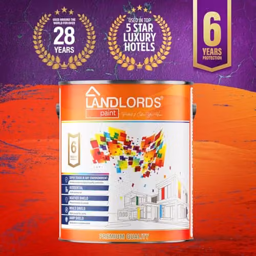 Landlords Paint Barn Wood Paint in Beige, 1 l – 2