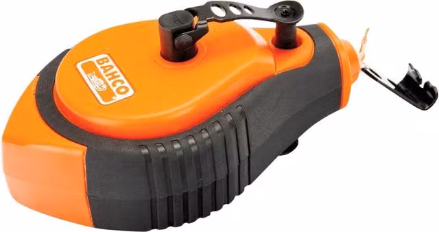 Bahco CL-1221 Chalk Line Reel, 30m, Orange