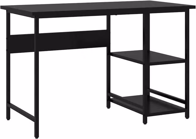 Berkfield Home Computer Desk in Black, W/D/H: 105 x 55 x 72 cm – 1