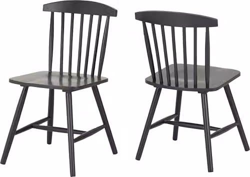 Seconique Emery Dining Chairs in Grey (Set of 2) – 1
