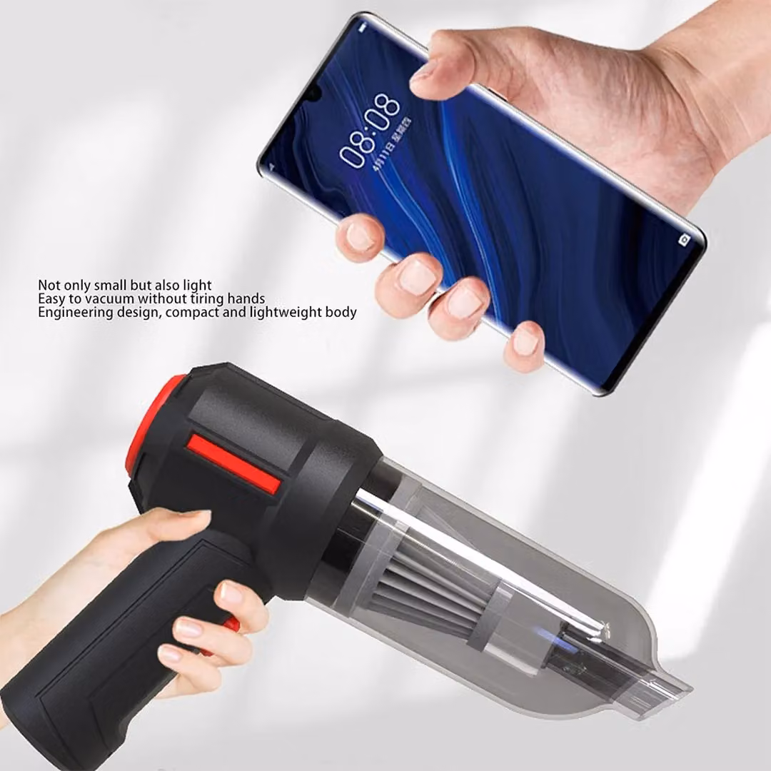 SPETLEK Cordless Wet and Dry Car Vacuum Cleaner with HEPA Filter and Blow Function, Black – 4