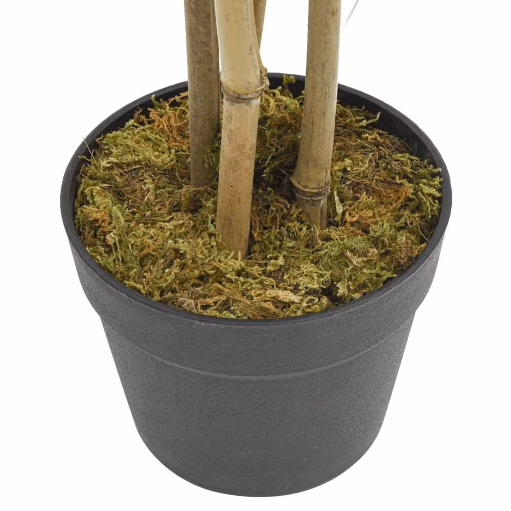 Berkfield Home Artificial Green Bamboo Tree, Height: 120 cm – 3