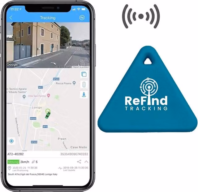 ReFind R3 Smart Bluetooth Tracker for Mobile Phones - Blue