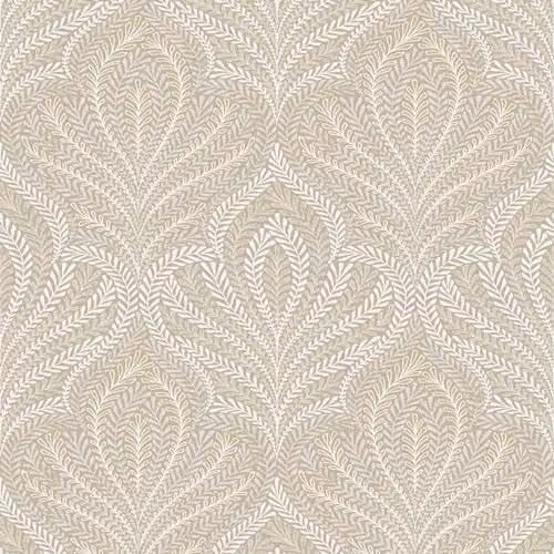 Grandeco Margot Geometric Abstract Vinyl Wallpaper in Beige