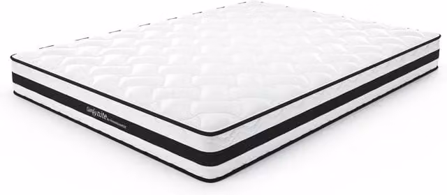 Orion Bonnell Coil Quilted Medium Firmness Mattress, White, W: 120 cm, D: 200 cm