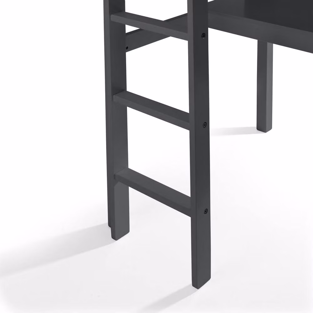Cheshire Rapids Highsleeper Single Bed in Anthracite and Black, W/D/H: 90 x 200 cm – 4
