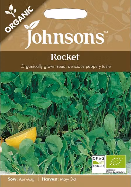 Johnsons Organic Rocket Herb Seeds