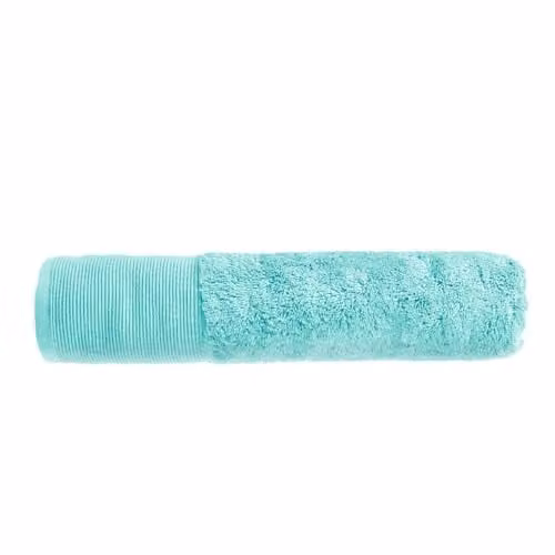 Allure Bath Fashions Marlborough Bamboo Bath Sheet, Duck Egg Blue, W: 90 cm, H: 150 cm – 1