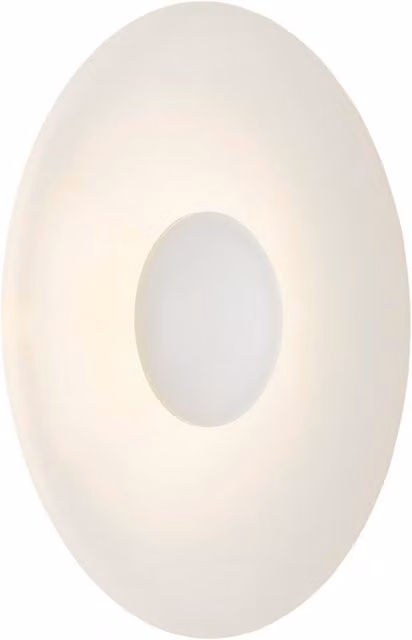 Netlighting Bolton Integrated LED Up and Down Wall Lamp in Beige and White, 2170lm, 3000K Warm White – 1