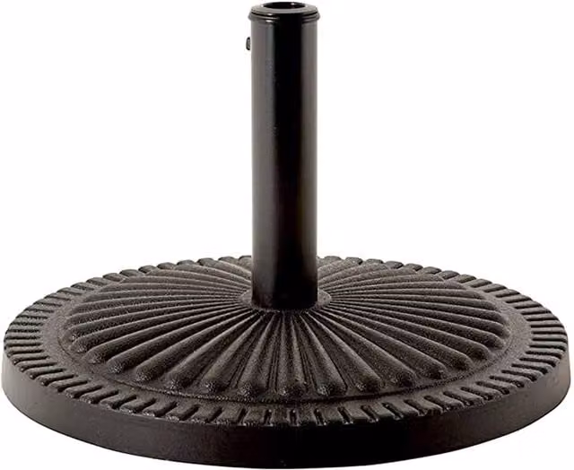 Garden Mile Heavy Duty Black Plastic Freestanding Garden Parasol Umbrella Base