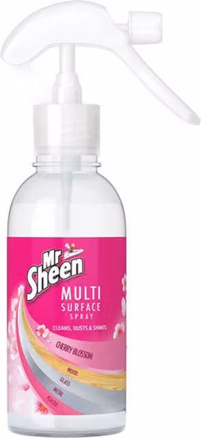Mr Sheen Cherry Blossom Mist Furniture Polish, Pink, 237ml