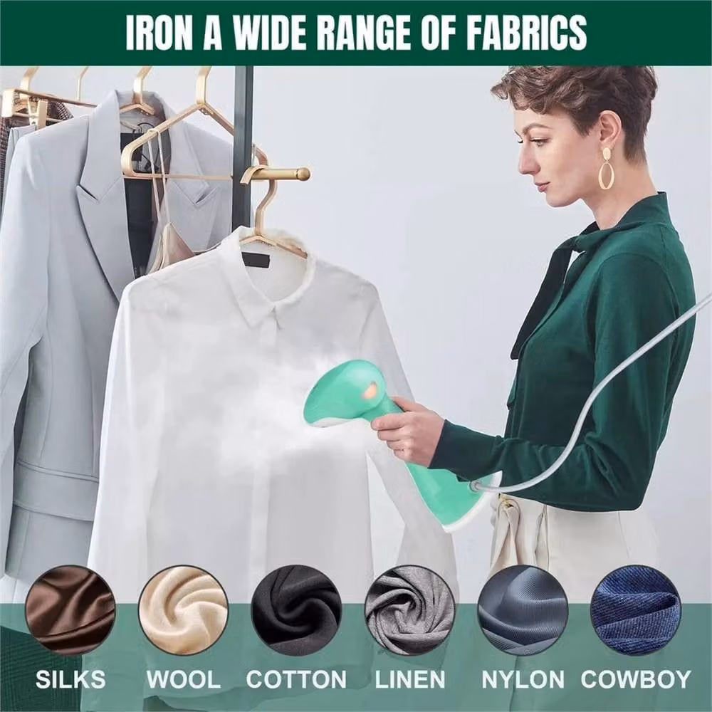 SPETLEK 1500W Handheld Garment Steamer in Green – 4