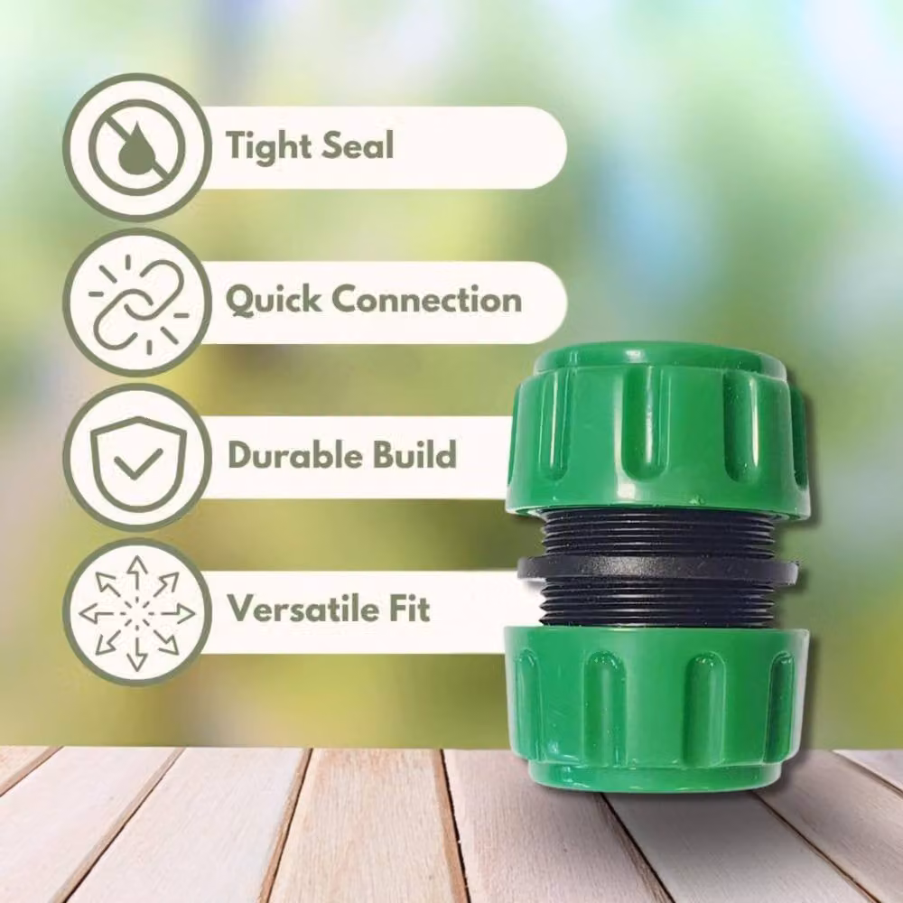 Marco Paul 1/2 Inch Hose Repair Connector and 12mm Hose Pipe Joiner in Green – 4