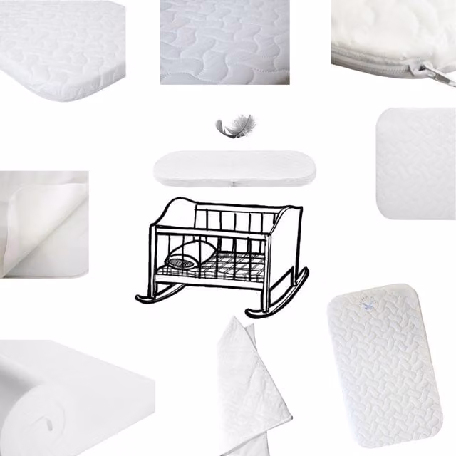 TheWhiteWater Limited Baby Soft Comfort Foam Travel Cot Mattress with Waterproof and Removable Microfibre Cover, White, W/D/H: 100 x 200 cm