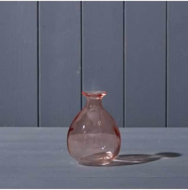 KDMD Rose Glass Vase in Pink – 1