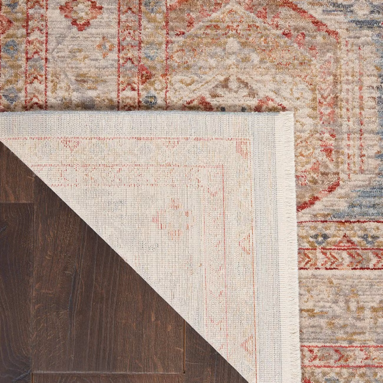 The Rug Shop UK Multi Border Traditional Geometric Polyester Easy To Clean Rug, Multicolour, W: 160 cm, D: 235 cm – 3