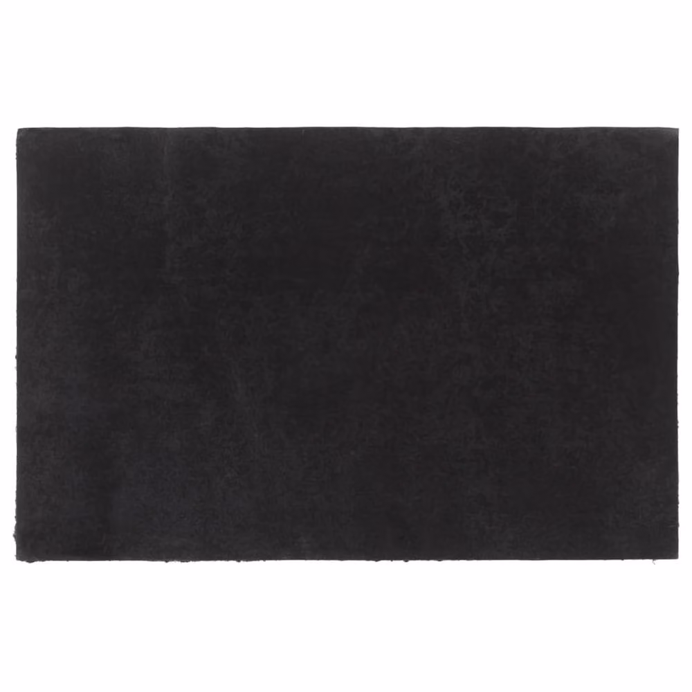 Berkfield Home Black Tufted Coir Door Mat, W: 65 cm, D: 100 cm – 2