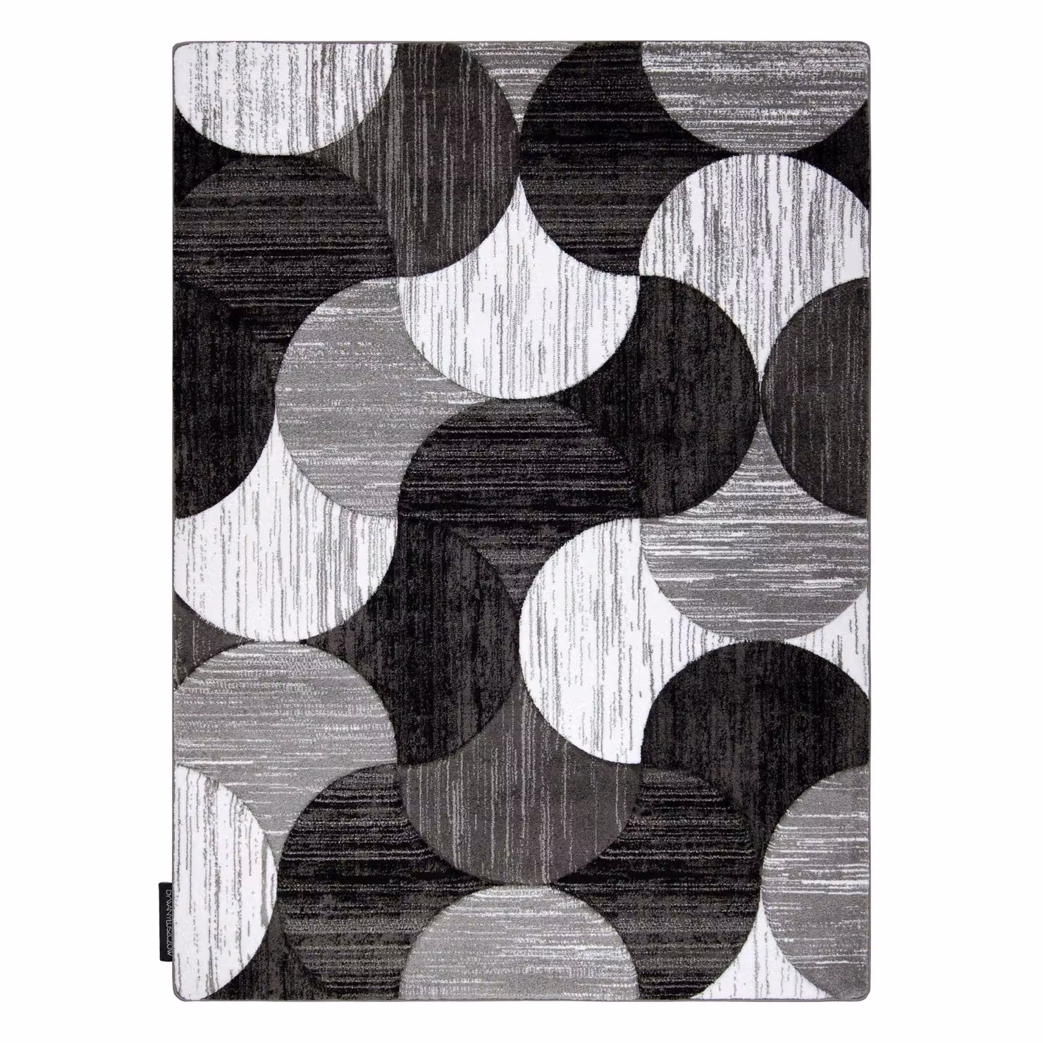 RugsX TR Geometric Grey Modern Rug, W: 80 cm, L: 150 cm – 3