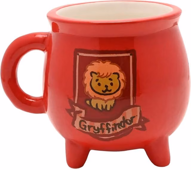 Warner Bros Harry Potter Back To Hogwarts Gryffindor Cauldron Mug in Red Ceramic