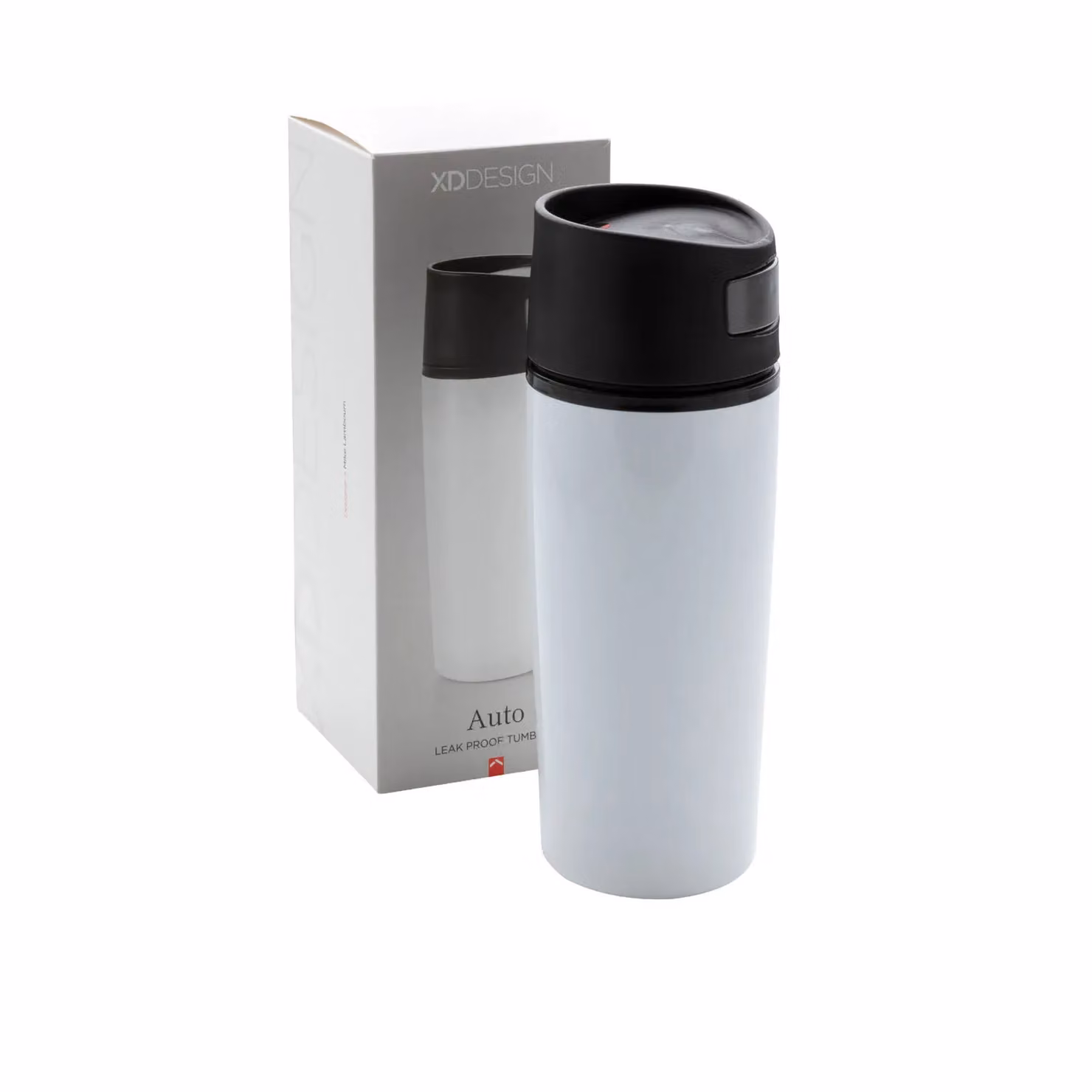 XD Design Leakproof Stainless Steel Tumbler, White, 300 ml – 2