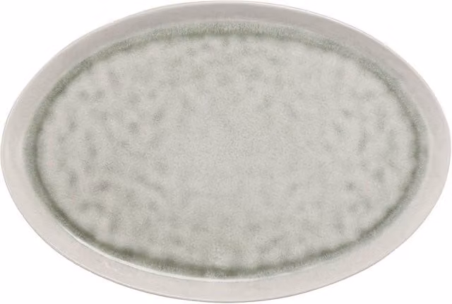 Stellar Bantham Stoneware Medium Serving Platter - Green