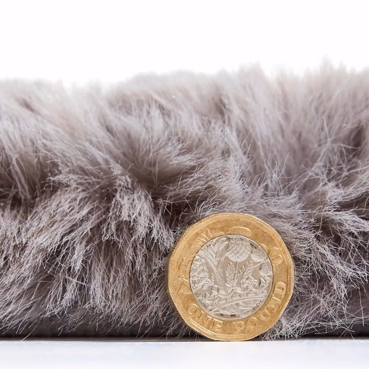 The Rug Shop UK Modern Shaggy Grey Area Rug, W: 150 cm, L: 230 cm – 2