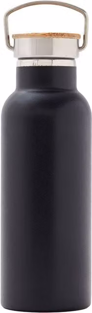 Vinga Miles 500ml Vacuum Insulated Stainless Steel Thermal Flask in Black