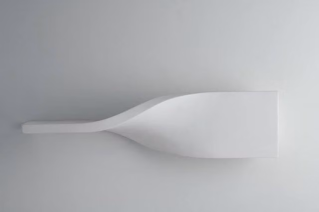 Netlighting Piroette Flush Paintable Plaster Wall Light in White with R7S Socket