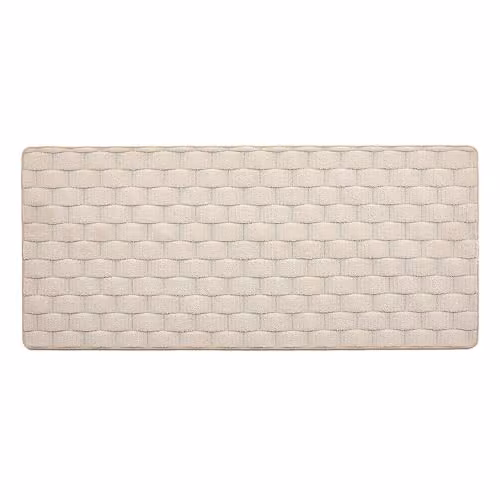 My Mat Basketweave Ivory Runner, W: 67 cm, L: 150 cm