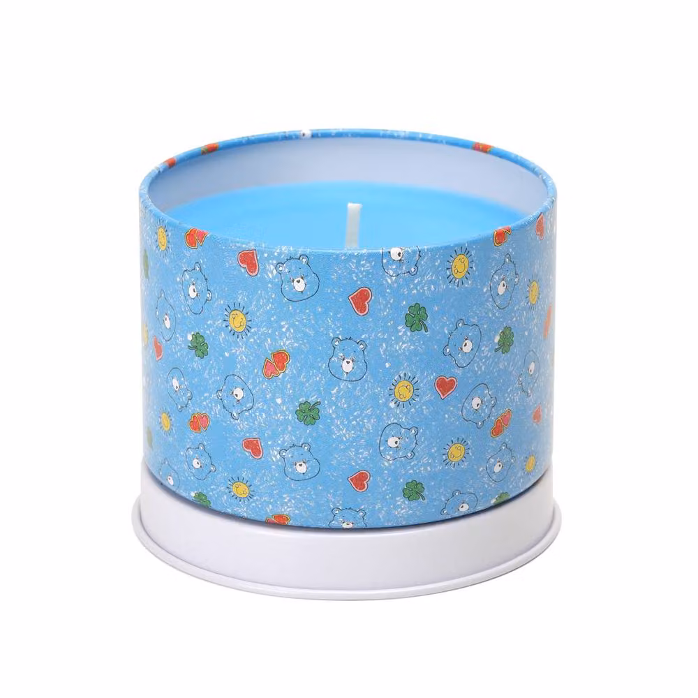 Aroma Accessories Care Bears Grumpy Bear Vanilla and Blackberry Scented Printed Tin Candle in Blue – 2
